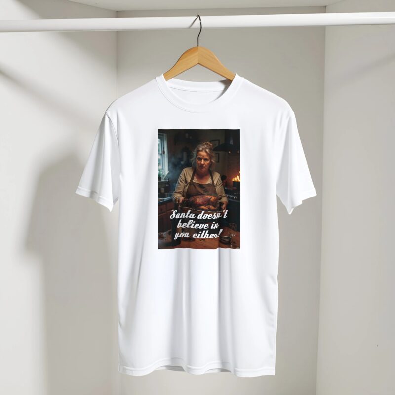 Crazy Christmas Tees available from Tradshack